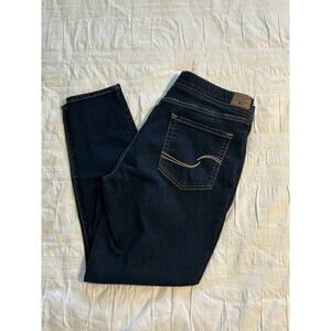 Women's Skinny Leg Jeans 14S - Dark Blue